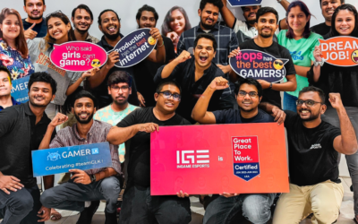 InGame Esports sets example for Esports work-place culture with Great Place to Work certification